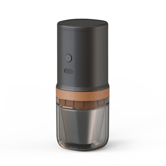 iCafilas FK13 - Electric Coffee Grinder with 3300mAh Battery, Stainless Steel Blades