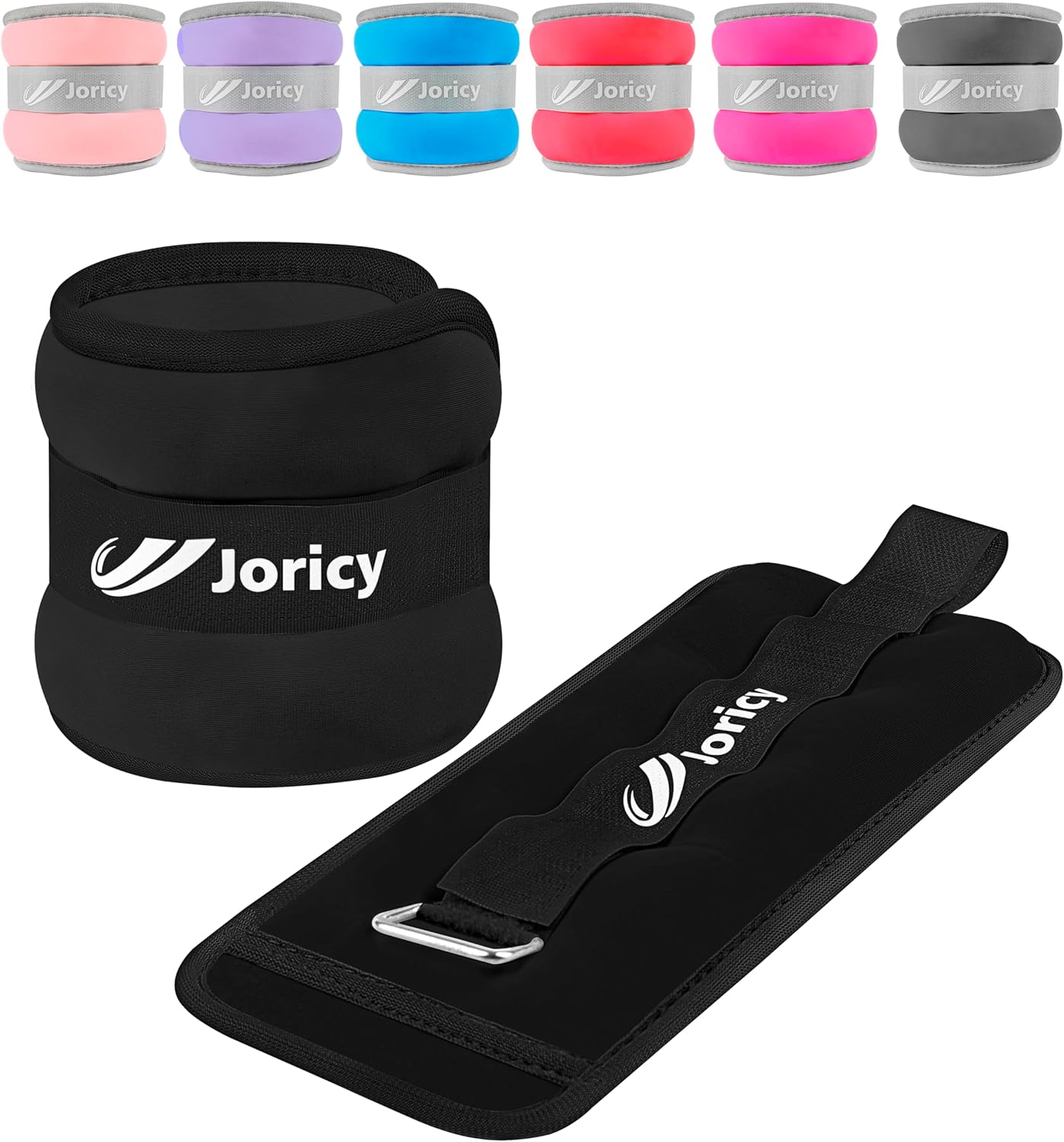 Ankle Weights for Women Men Kids 1 2 3 4 6 8 10 12 20 LBS 1 Pair Leg Weights Arm Wrist Weights with Adjustable Straps, Weighted Ankle Weights Set for Home Gym Running Walking Jogging Yoga
