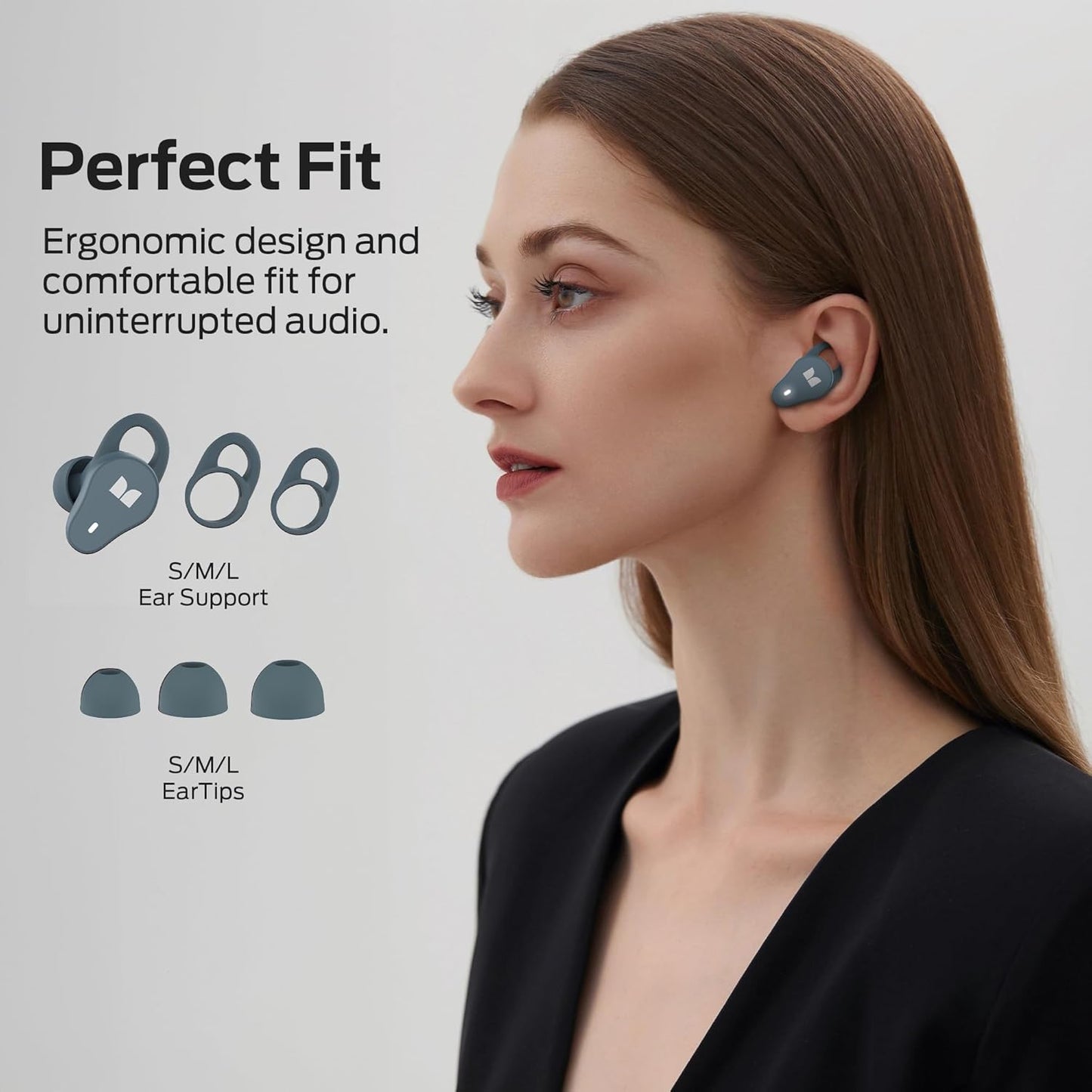 Monster N-Lite 210 Wireless Earbuds, Bluetooth 5.4 in Ear Stereo Headphones, Built-in Mic for Crystal Clear Call, 32H Playtime, Comfortable Fit, USB-C Fast Charging, Waterproof Earphones for Sports