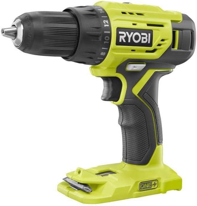 Ryobi P215K 18-Volt ONE+ Lithium-Ion Cordless 1/2 in. Drill/Driver Kit with (1) 1.5 Ah Battery and 18-Volt Charger