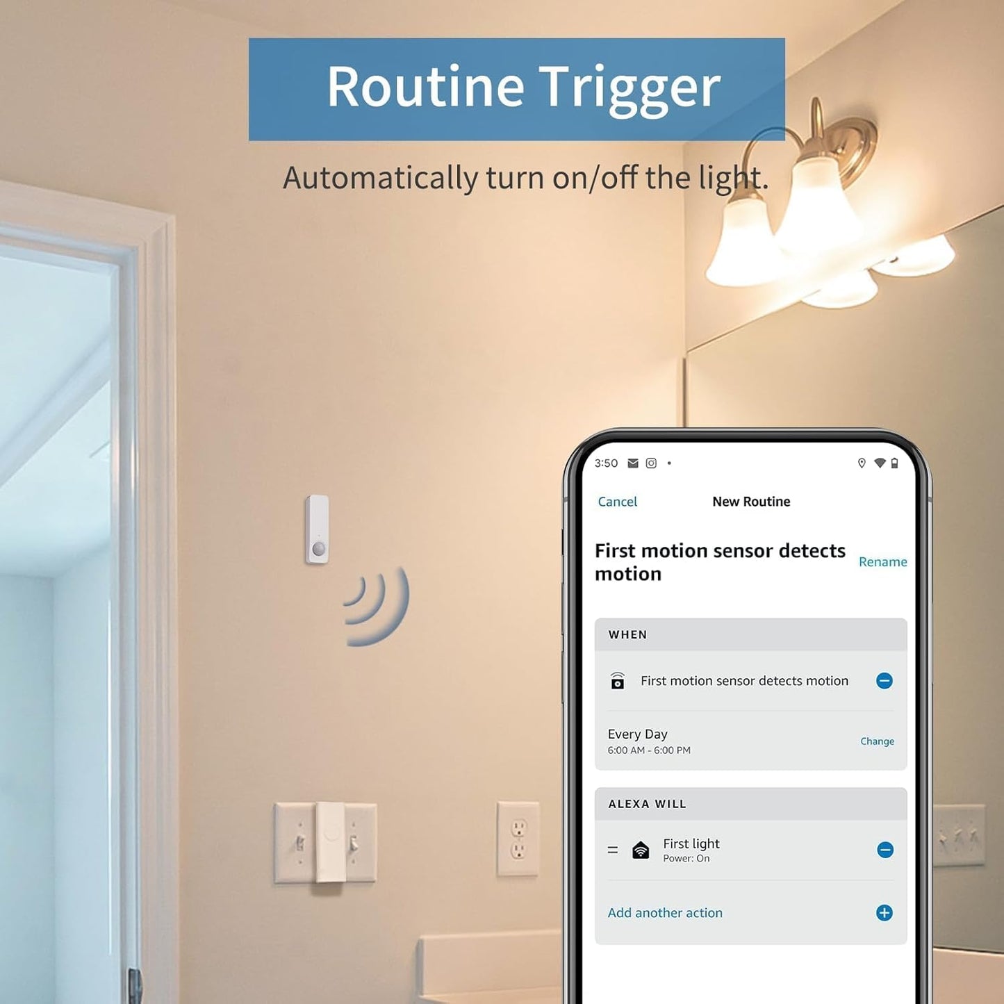 THIRDREALITY Zigbee Motion Sensor, Zigbee Hub Required, Pet Friendly, Works with Home Assistant, SmartThings or Echo Devices with Build-in Zigbee hub