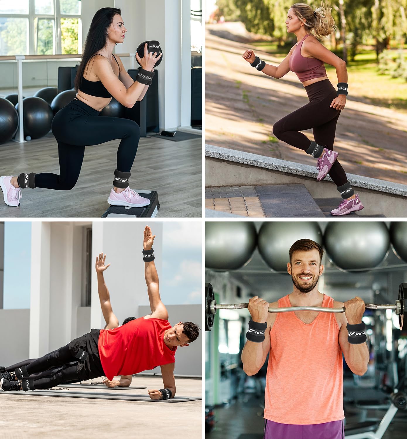 Ankle Weights for Women Men Kids 1 2 3 4 6 8 10 12 20 LBS 1 Pair Leg Weights Arm Wrist Weights with Adjustable Straps, Weighted Ankle Weights Set for Home Gym Running Walking Jogging Yoga