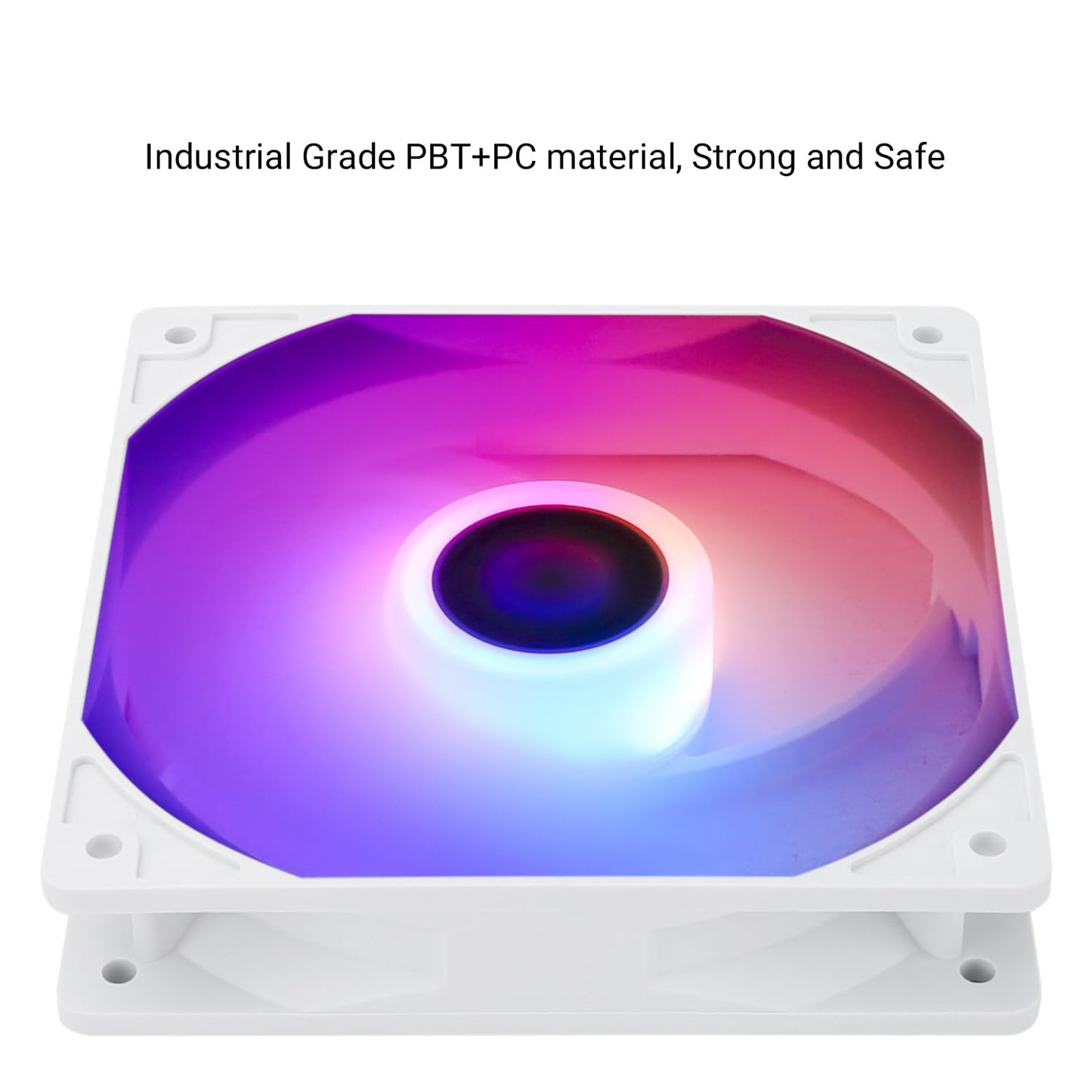Thermalright TL-C12CW-S X3 CPU Fan 120mm White ARGB Case Cooler Fan, 4pin PWM Silent Computer Fan with S-FDB Bearing Included, up to 1500RPM Cooling Fan(3 Quantities)