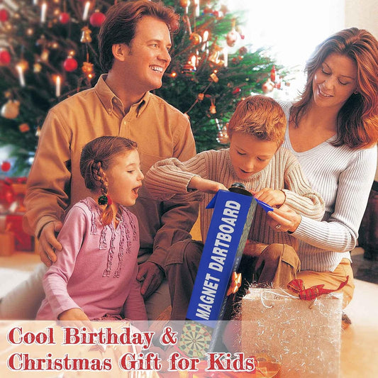 Ranslen Magnetic Dart Board for Kids and Adults, Boy Toys, Double Sided Board Games, Indoor Outdoor Darts Game with 15pcs Magnetic Darts, Gift for Age 5 6 7 8 9 10 11 12 Year Old Boys - PuriLite