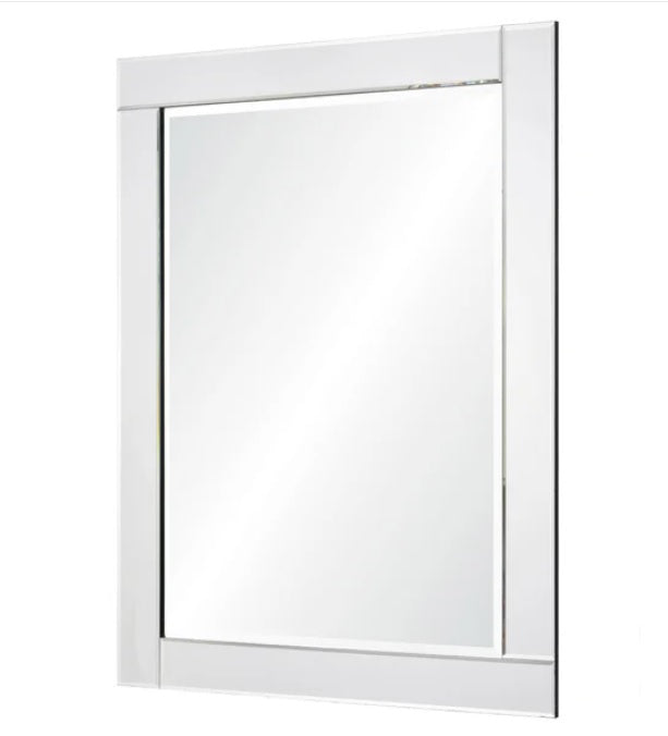 Mode Rectangular Mirror with Beveled Mirror Frame