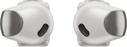Bose Ultra Open Earbuds with Immersive Audio, Open Ear Wireless Clip on Earbuds for Comfort, OpenAudio for Awareness, Up to 48 Hours of Battery Life, White Smoke