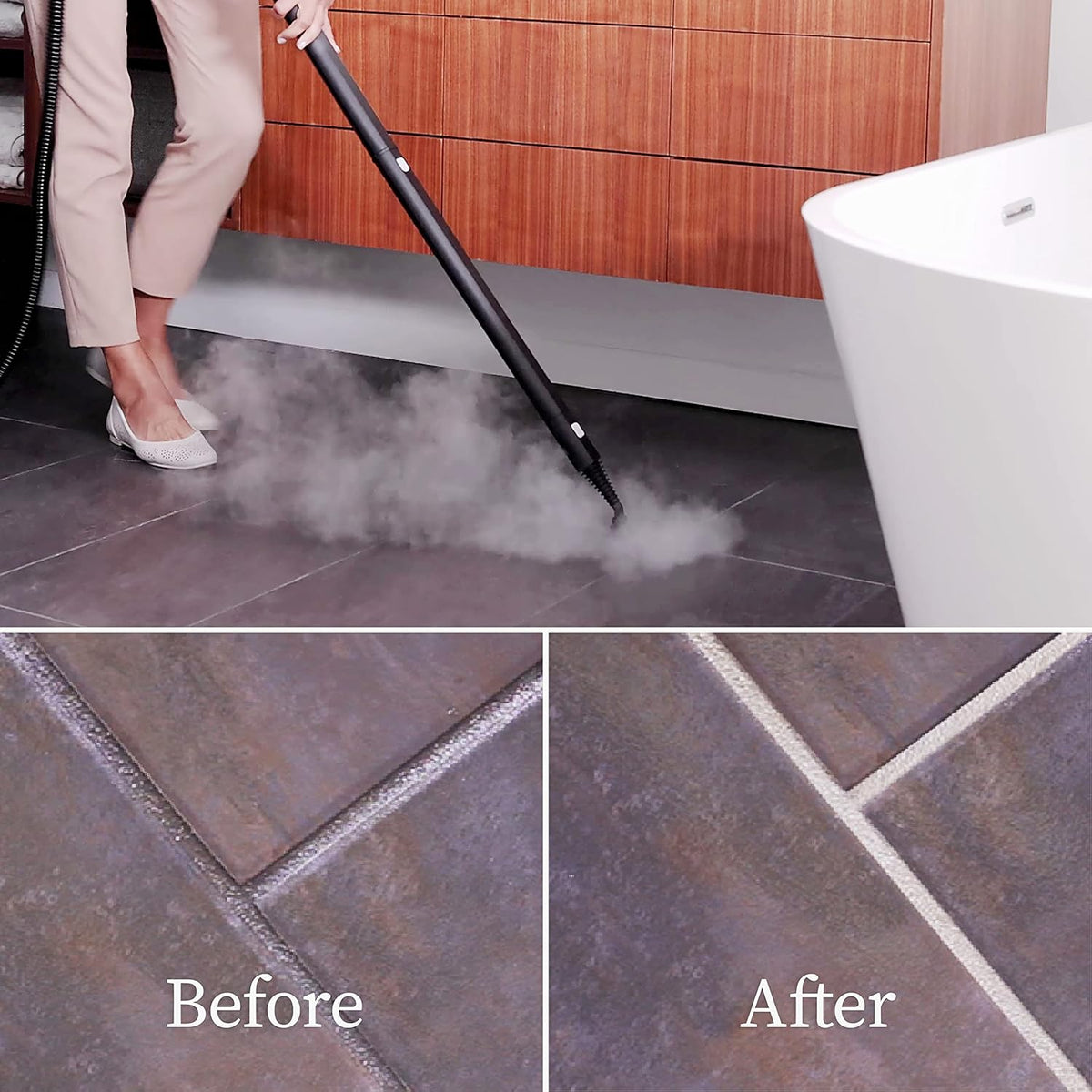 Dupray NEAT Steam Cleaner with Advanced Cleaning Pack – Chemical-Free Multipurpose Steamer for Home, Car & Furniture – 99.9% Bacteria Removal – 17 Accessories Included - PuriLite