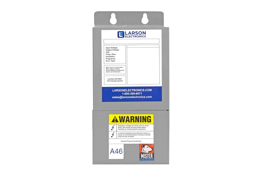 1 Phase Buck & Boost Step-Down Transformer - 230V Primary - 260V Secondary - 7.8 Amps - 50/60Hz