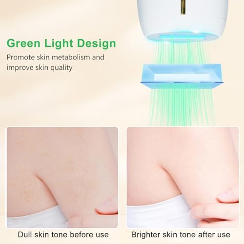 Real Sapphire Painless IPL Laser Hair Removal With 5℃ Ice Cooling For Women Men,Permanent Facial Hair Removal Device At Home, Alternative to Salon Hair Removal For Face, Body, Leg, Arm, Bikini