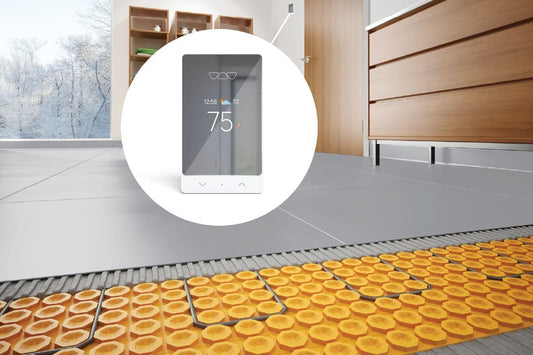 Schluter - DITRA-HEAT-E-RS1 Smart WiFi Thermostat Bright White