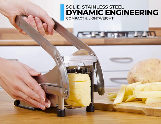 ICO Stainless Steel 2-Blade French Fry Potato Cutter - PuriLite