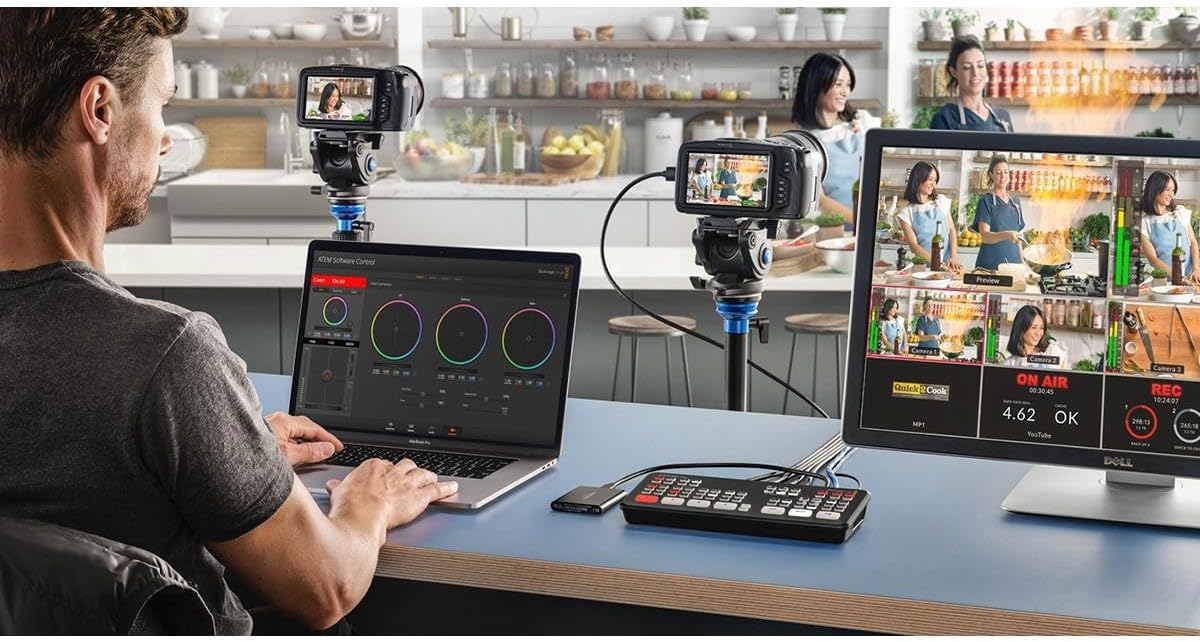 Blackmagic Design ATEM Mini Pro HDMI Live Stream Switcher