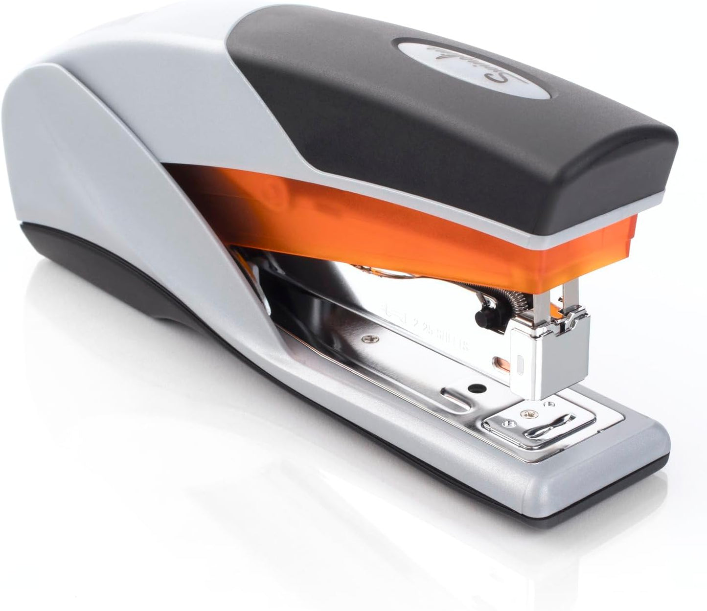 Swingline Stapler, Optima 25 Reduced Effort, 50% Easier, Full Strip - 25 Sheets, Black/Charcoal (7471166402)