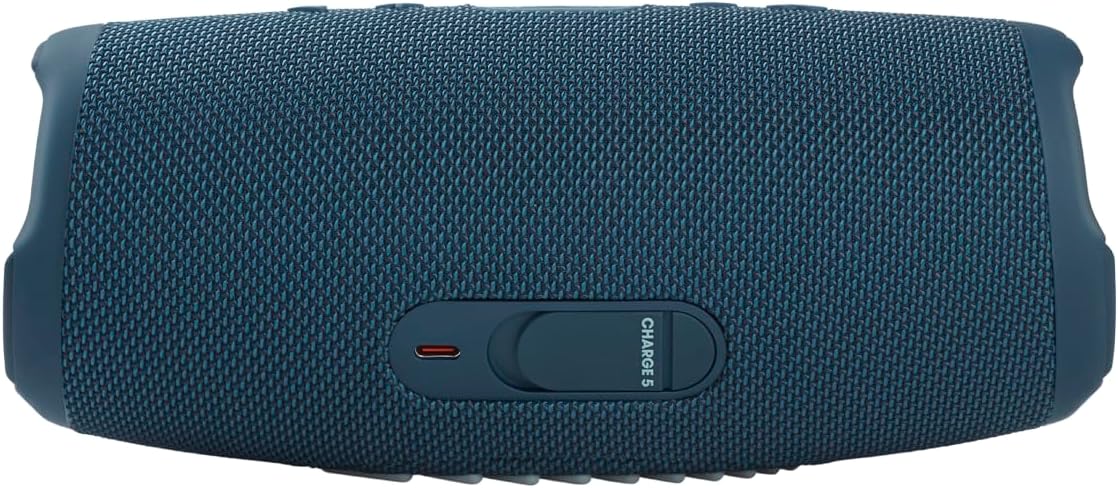 JBL CHARGE 5 - Portable Waterproof (IP67) Bluetooth Speaker with Powerbank USB Charge out, 20 hours playtime, JBL Partyboost (Blue)