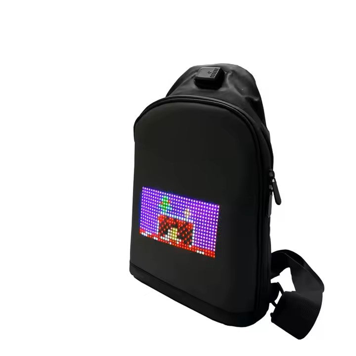 Dynamic LED Screen Backpack – Express Yourself in Style