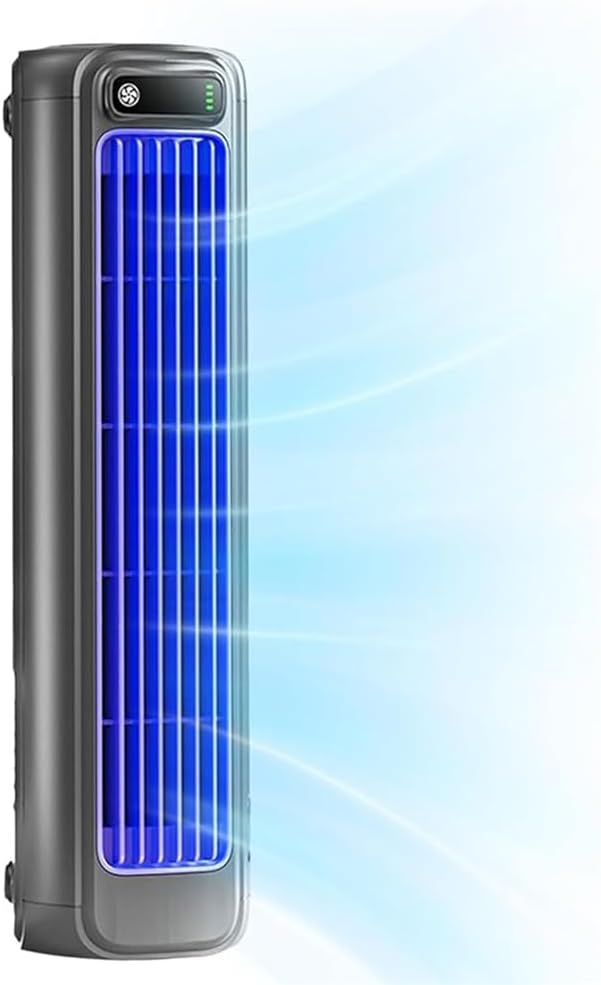 Cooling Ace Air, Portable Ac Conditioner Cooling Fan, Mini Air Conditioner with 3 Speeds, USB Charging, Upgraded Version (Grey)