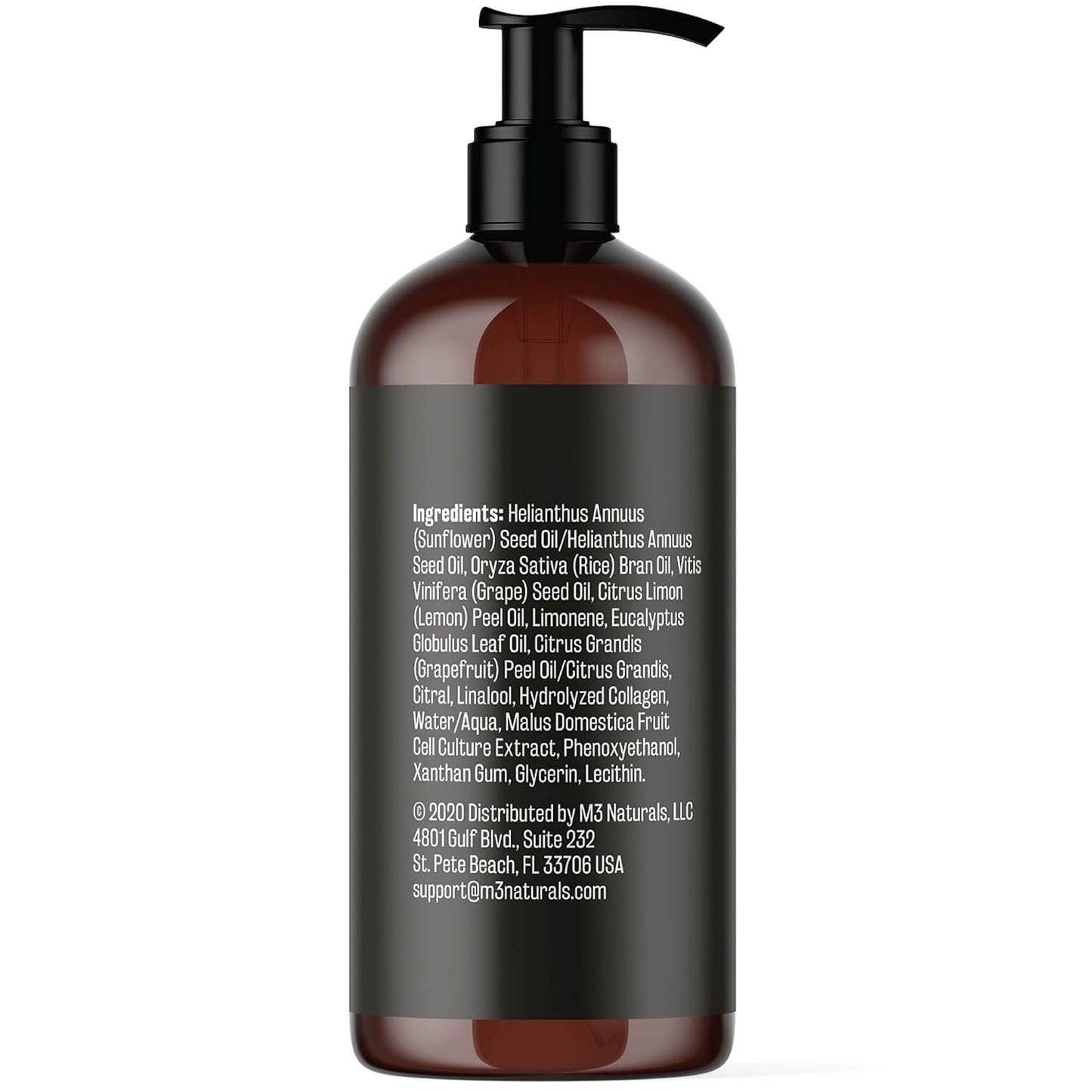 Anti Cellulite Massage Oil – Firming Body Oil with Collagen & Stem Cell | Skin Tightening, Anti-Aging & Cellulite Remover for Legs | with Natural Oils & Refreshing Aroma – 8 Fl Oz by M3 Naturals