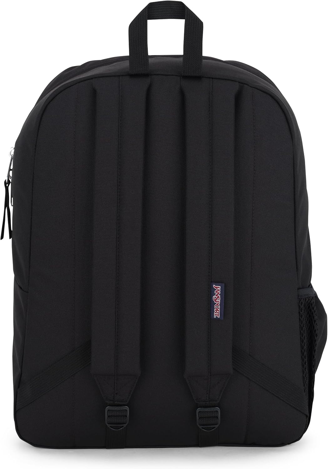 JanSport Cross Town Backpack 17" x 12.5" x 6" - Simple Bag for Everyone with 1 Main Compartment, Front Utility Pocket - Premium Class Accessories - Black