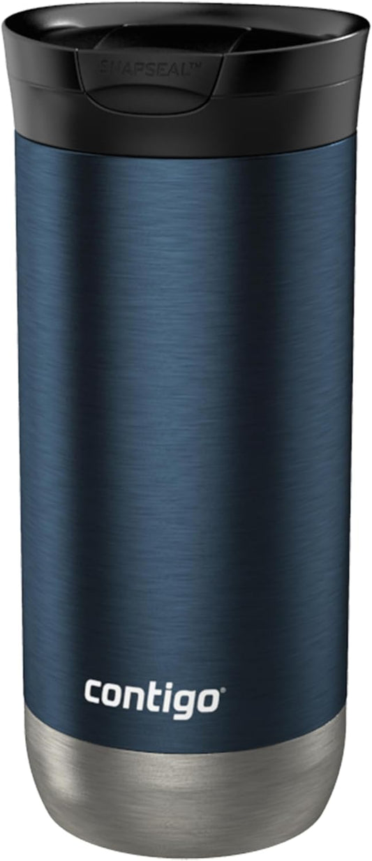 Contigo Huron 2.0 Stainless Steel Travel Mug with Leak-Proof SnapSeal Lid, Vacuum-Insulated Tumbler for Coffee and Tea