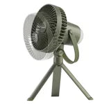 Camelion Rechargeable Camping Fan with LED Light - PuriLite