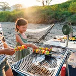 Camelion Rechargeable Camping Fan with LED Light