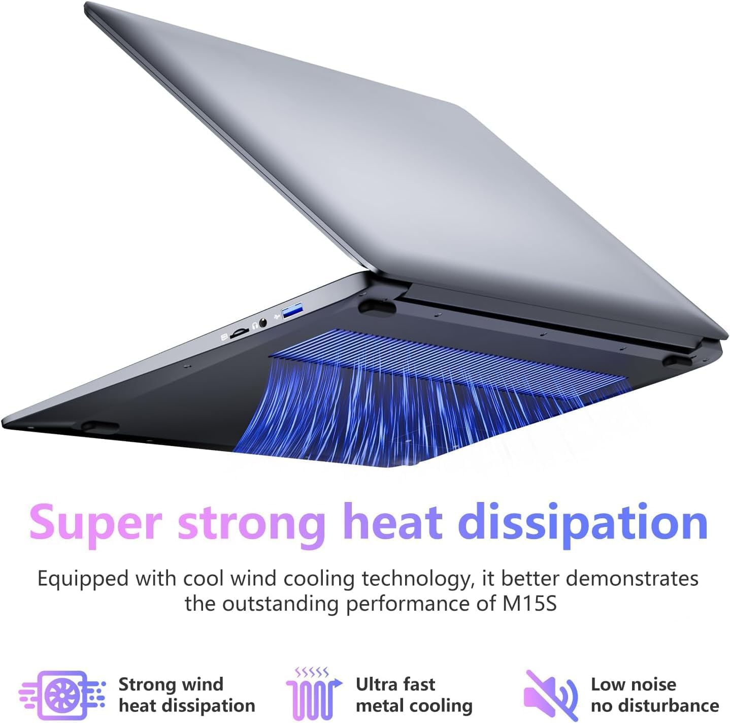 SGIN Laptop, 15.6 Inch Laptops Computer with 8GB DDR3 512GB SSD I3 Processor, Windows 11 Home, HDMI, Wi-Fi 5, 7000mAh, Numeric Keypad, USB3.0, Bluetooth4.2, Type-C(Black)