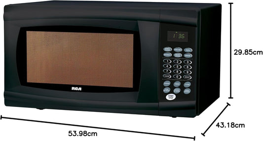 RCA 1.1 Cubic Feet Microwave Oven, RMW1132-Black - PuriLite