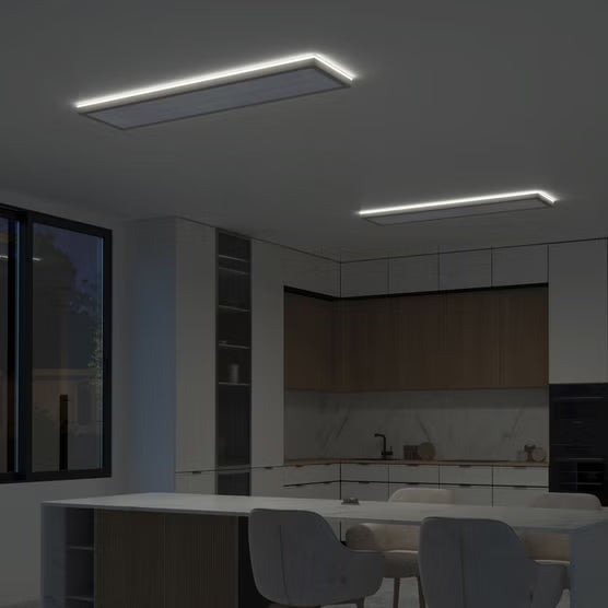Artika Rayma 1x4 LED Flat Panel Ceiling Light with Backlight