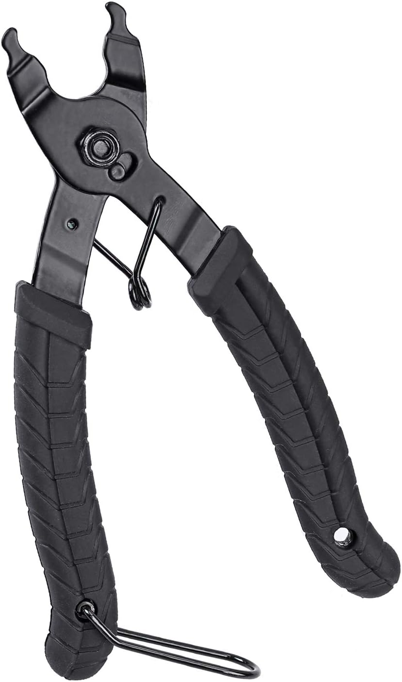 Bike Link Plier, Oumers Chain Plier Missing Link 2 in 1 Opener Closer Remover Plier/Bicycle Chain Plier Compatible with All Speed Chains Repair, Link