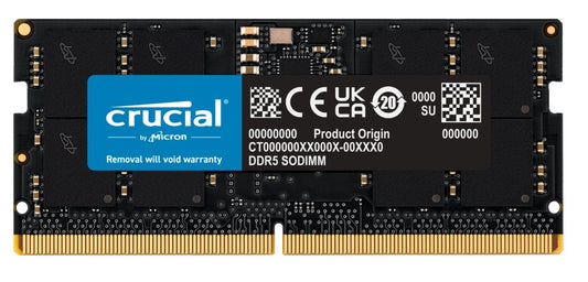 Crucial Memory CT16G48C40S5 16GB DDR5 4800Mhz SODIMM