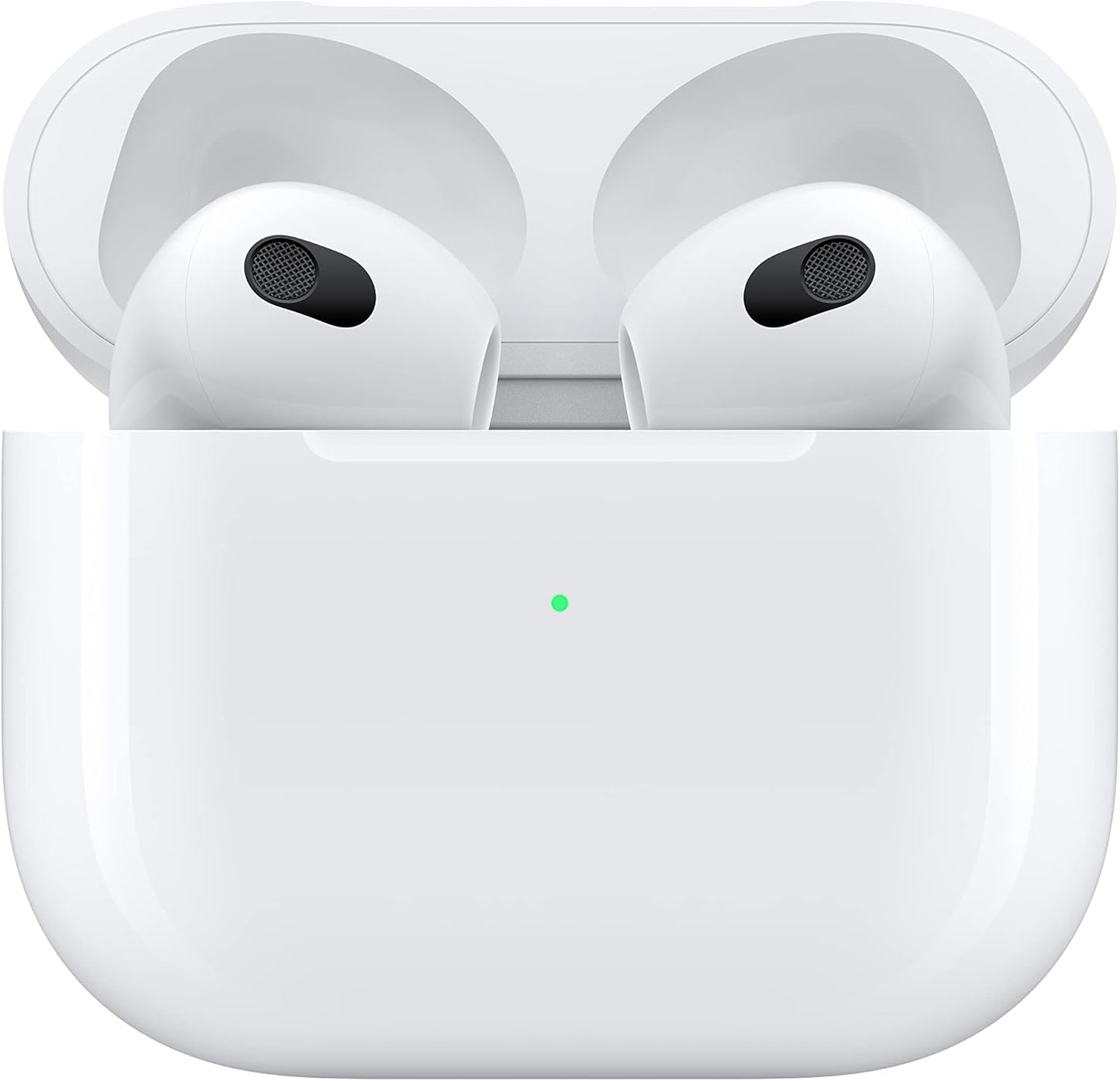 Apple AirPods (3rd Generation) Wireless Ear Buds, Bluetooth Headphones, Personalized Spatial Audio, Sweat and Water Resistant, Lightning Charging Case Included, Up to 30 Hours of Battery Life