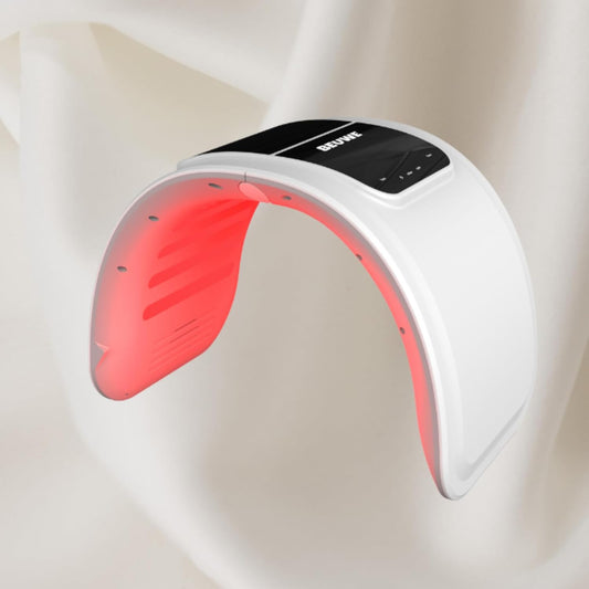 Beuwe Red-Light-for-Face,7 Colors LED Facial Mask Light Red Face Light Skin Care at Home - PuriLite