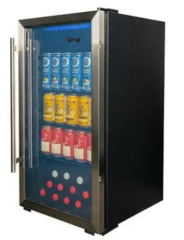 Danby 3.1 cu. ft. Free-Standing Beverage Center (DBC117A2BSSDD-6) - PuriLite