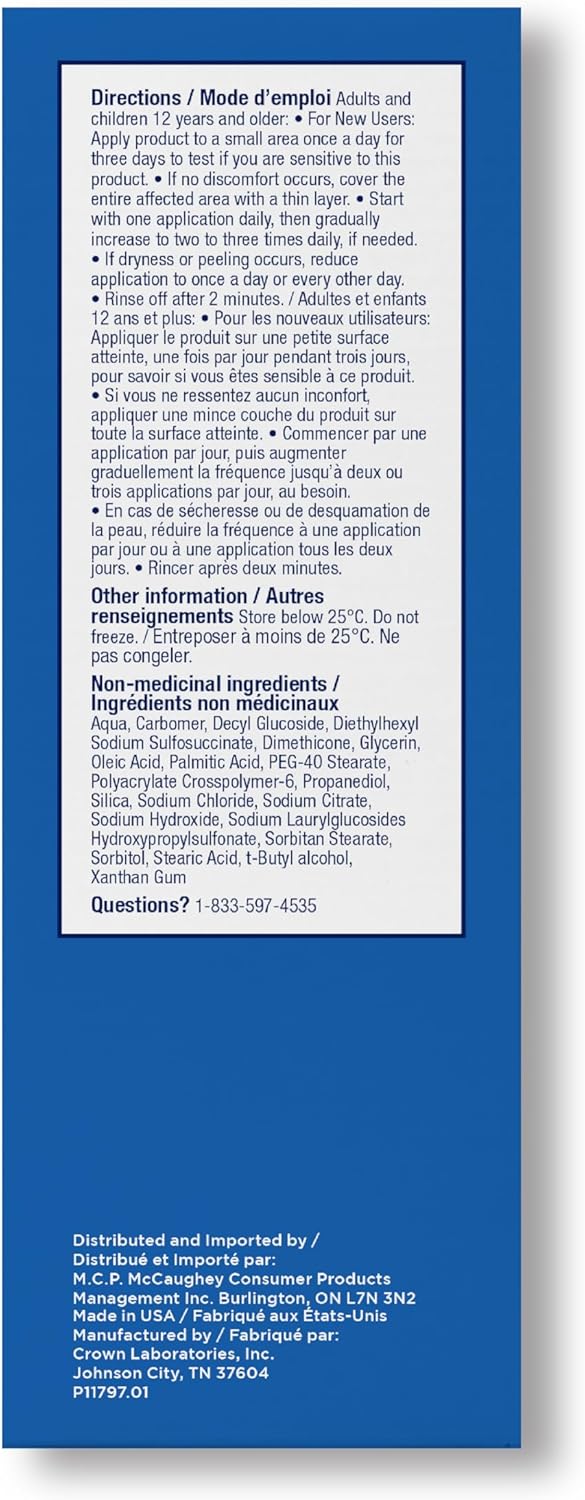 PanOxyl Creamy Acne Wash - 4% Benzoyl Peroxide