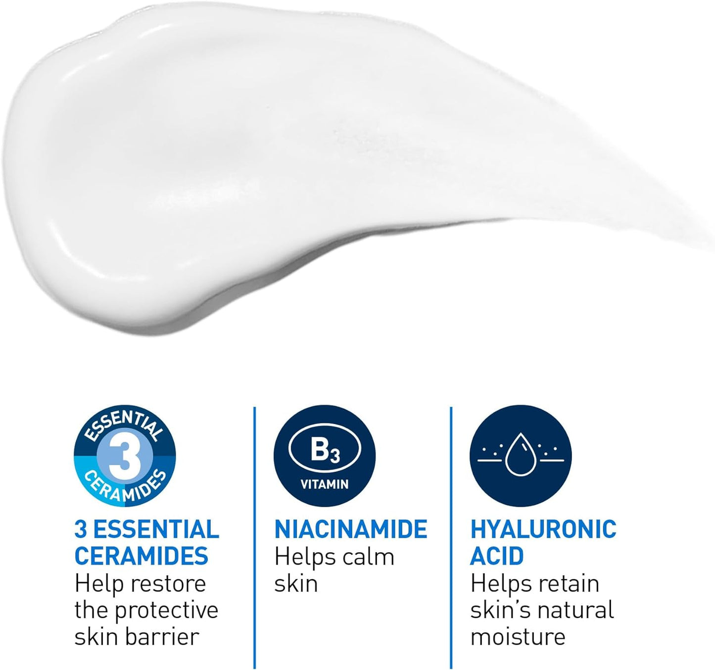 CeraVe Facial Moisturizing Lotion Pm | Ultra Lightweight, Night Face Moisturizer With Hyaluronic Acid | Fragrance Free, 89 Milliliters (1 Pack)