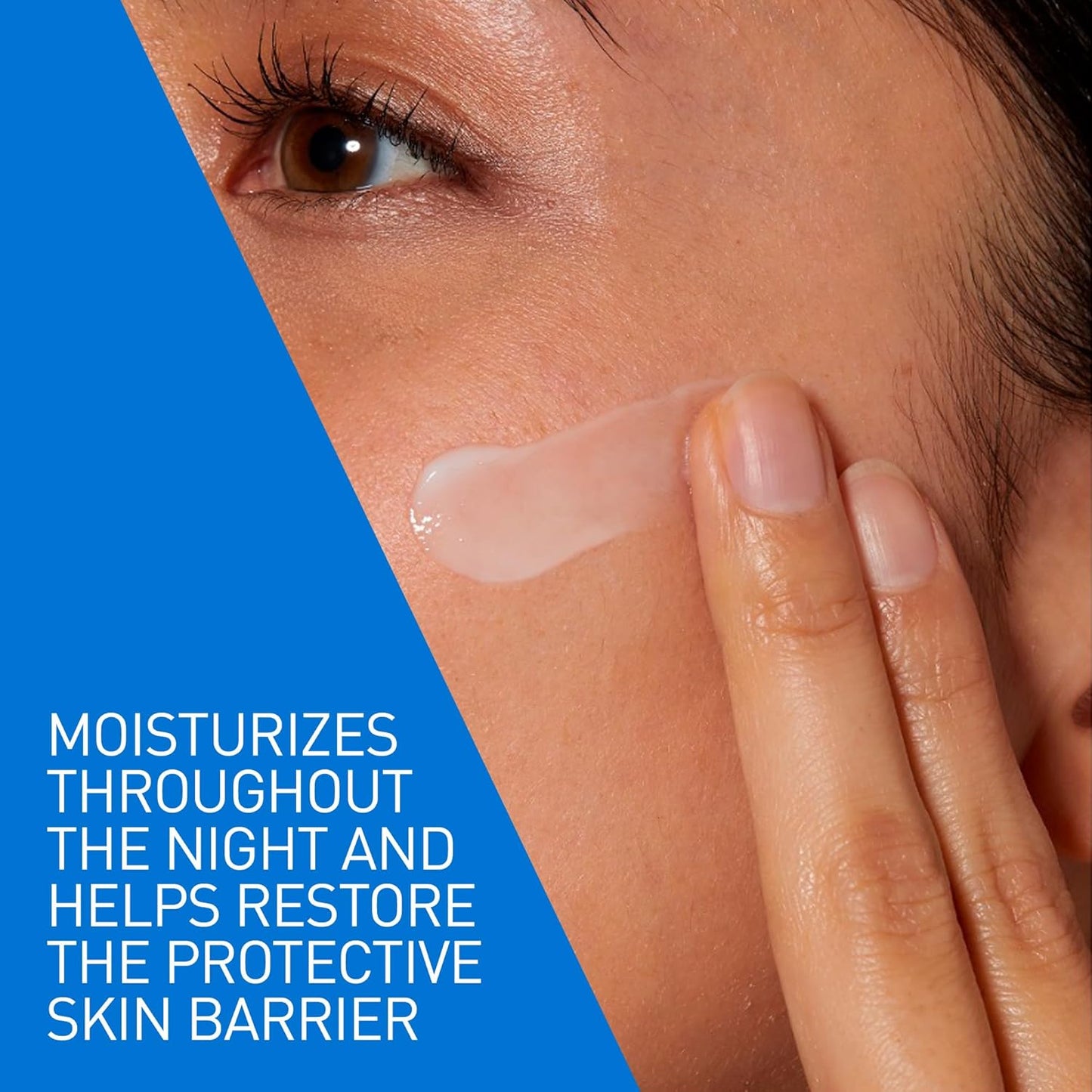 CeraVe Facial Moisturizing Lotion Pm | Ultra Lightweight, Night Face Moisturizer With Hyaluronic Acid | Fragrance Free, 89 Milliliters (1 Pack)