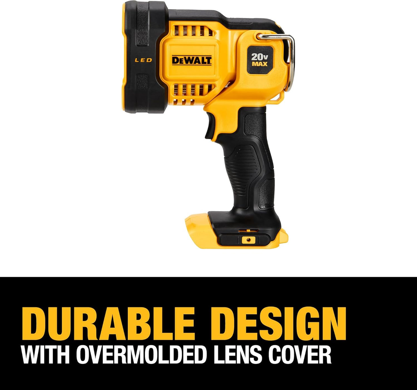 DEWALT 20V MAX LED Work Light, Pivoting Head (DCL043)