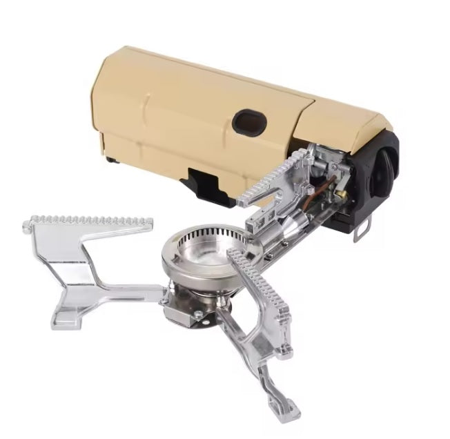 Purilite Select Portable Camping Gas Stove 2600W Folding Outdoor Cooking Burner for Picnic and Travel