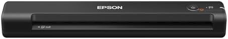 Epson WorkForce ES-50 Portable Sheet-fed Document Scanner for PC and Mac, Black