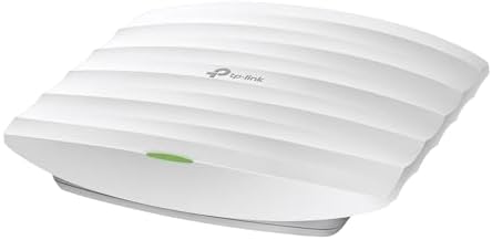 TP-Link Omada AC1750 Gigabit Wireless Access Point (EAP245 V3) - Business WiFi Solution w/Mesh Support, Seamless Roaming & MU-MIMO, PoE Powered, SDN Integrated, Cloud Access & Omada App, White