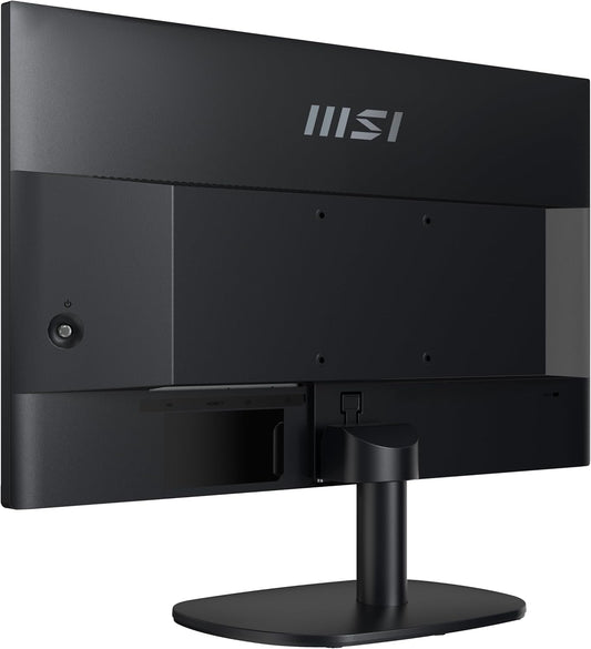 MSI Pro MP245V, 24" 1920x1080 100Hz, 1Ms VA, 4000:1 CR Monitor, 1x VGA and 1x HDMI - PuriLite