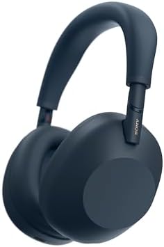 Sony WH-1000XM6 The Best Wireless Noise Canceling Headphones, HD NC Processor QN3, 12 Microphones, Adaptive NC Optimizer, Mastered by Engineers, Studio-Quality, 30-Hour Battery, Midnight Blue