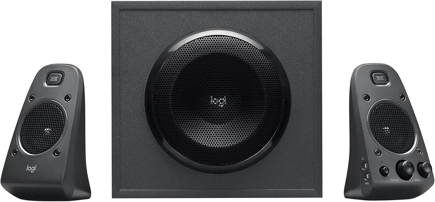 Logitech Z625 Powerful THX Sound 2.1 Speaker System for TVs, Game Consoles and Computers