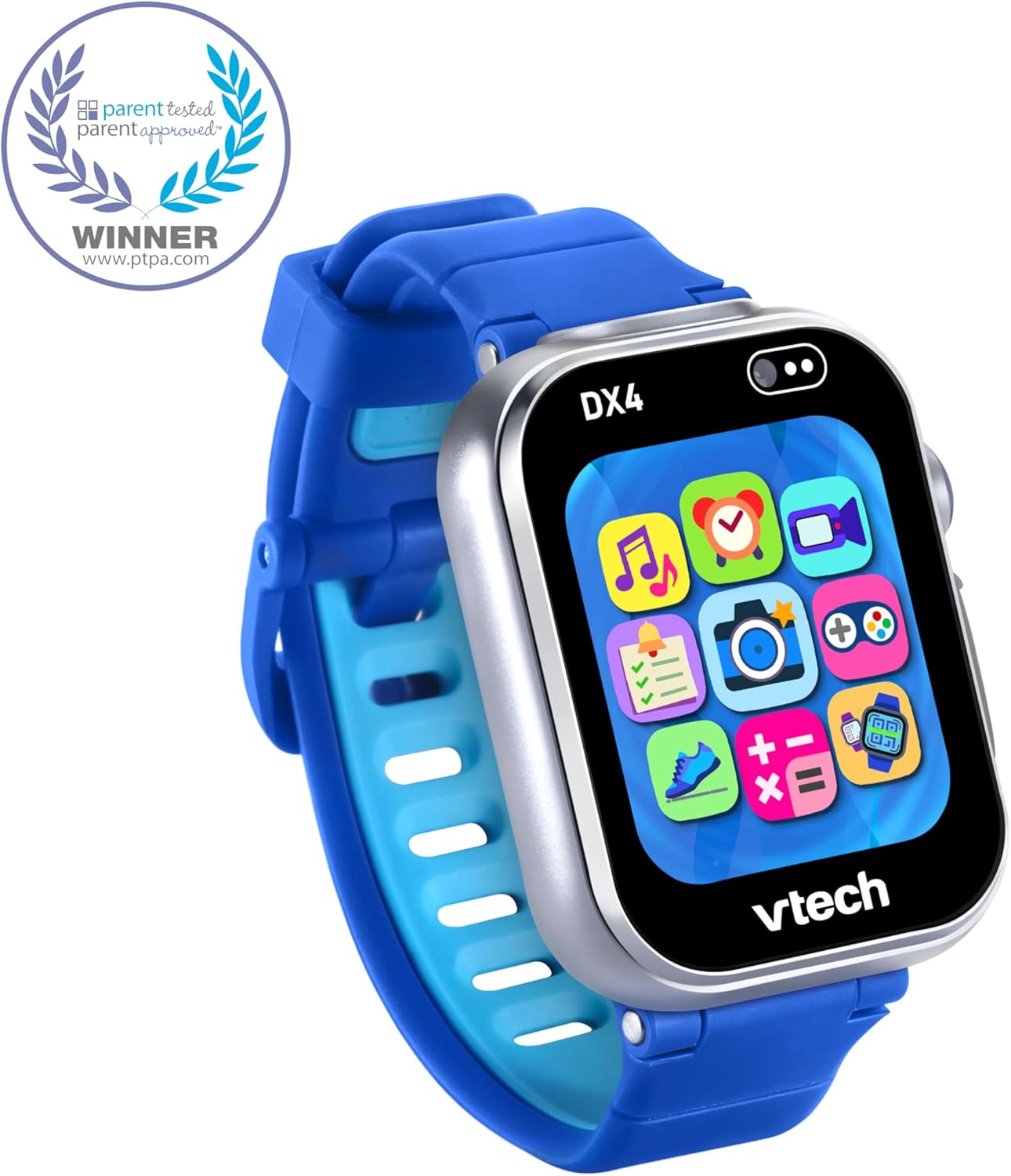 VTech KidiZoom Smartwatch DX4, Blue (Bilingual Version)