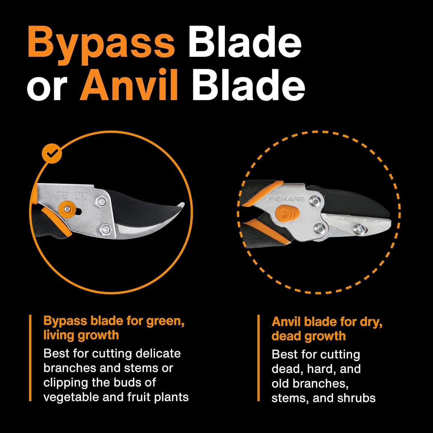 Fiskars 9109 Traditional Bypass Pruner