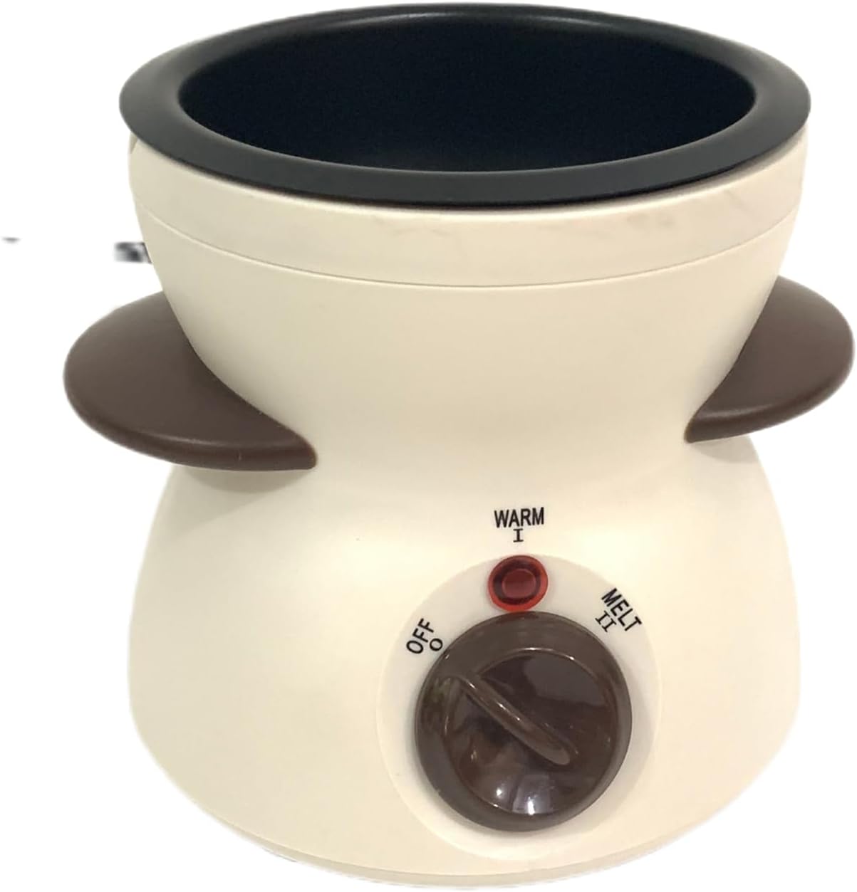 Fondue Set Electric Pot, Chocolate Melter, Chocolate Melting Pot Chocolate Fondue Kit with Dipping Forks, 9-ounce Detachable Bowl, Gift Set Date Night Idea Movie Night Game Night Gift Set