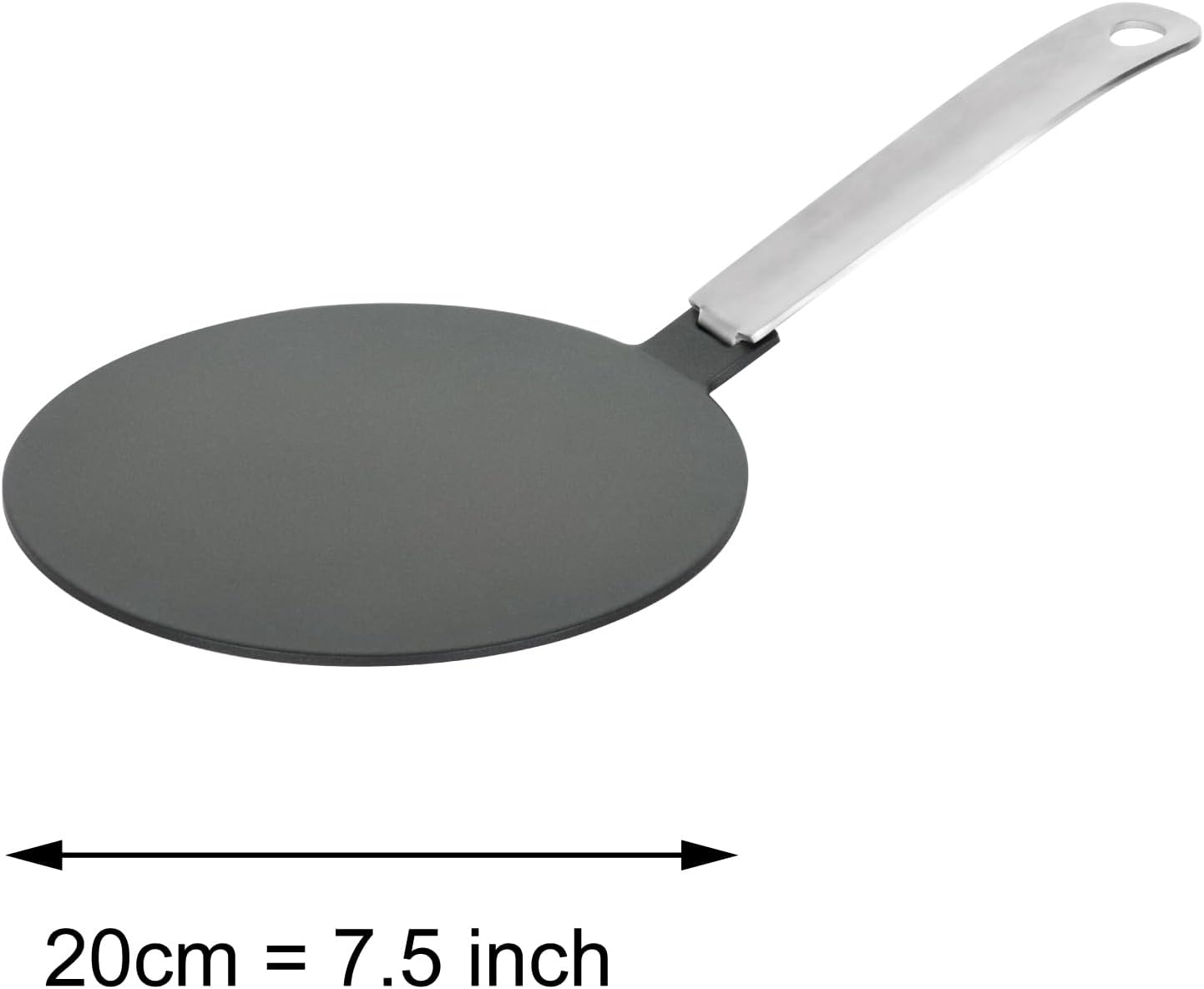 7.5inch Induction Hob Heat Diffuser Ring Plate,Induction Adapter Plate with Separable Handle