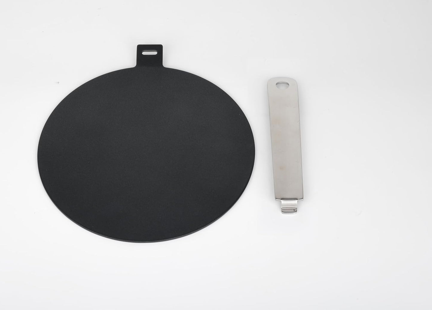 7.5inch Induction Hob Heat Diffuser Ring Plate,Induction Adapter Plate with Separable Handle