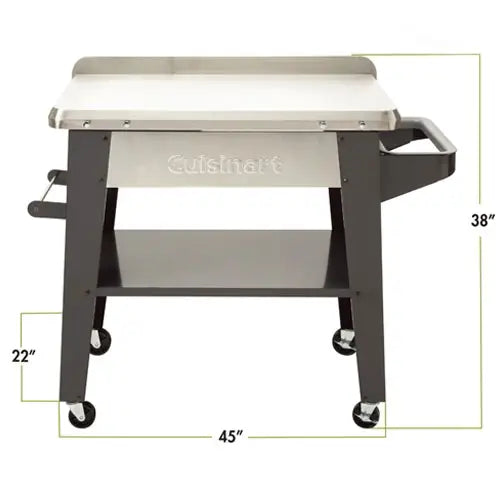 Cuisinart Outdoor Stainless Steel Prep Table 36" X 22" - PuriLite