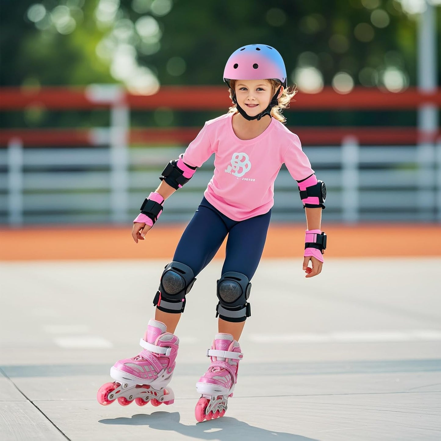 Kids Toddler Bike Helmet, Adjustable Bicycle Helmet for Girls Boys Ages 3-5-8-14 Years Old, Multi-Sports for Cycling Skateboard Scooter Skating